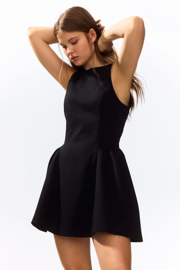 Sculpted Silhouette: The Fit-and-Flare Mini Dress — Holiday Party Outfits 2026
