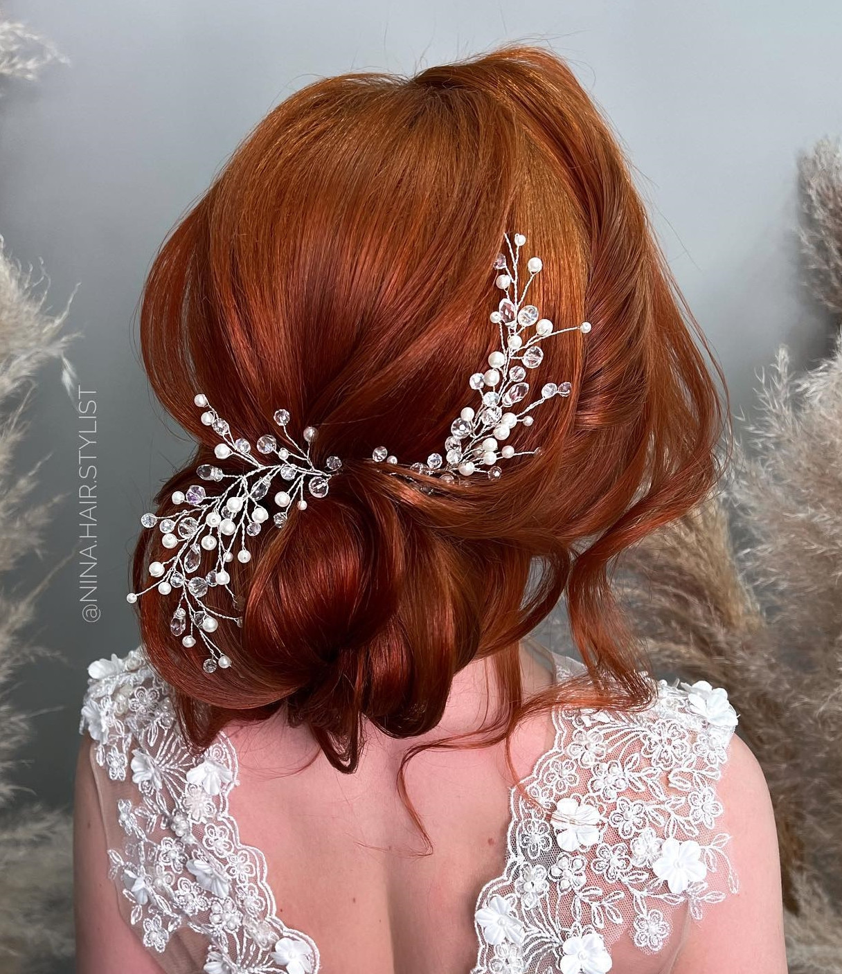 Red Visual Idea — Bridesmaid Hairstyles 2027