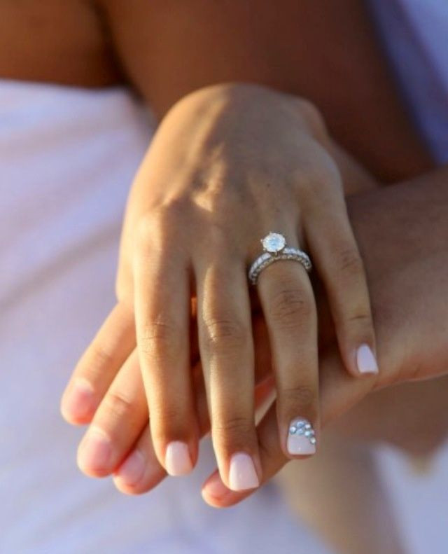 Wedding Visual Idea Wedding Visual Idea — Nude Wedding Nails 2027