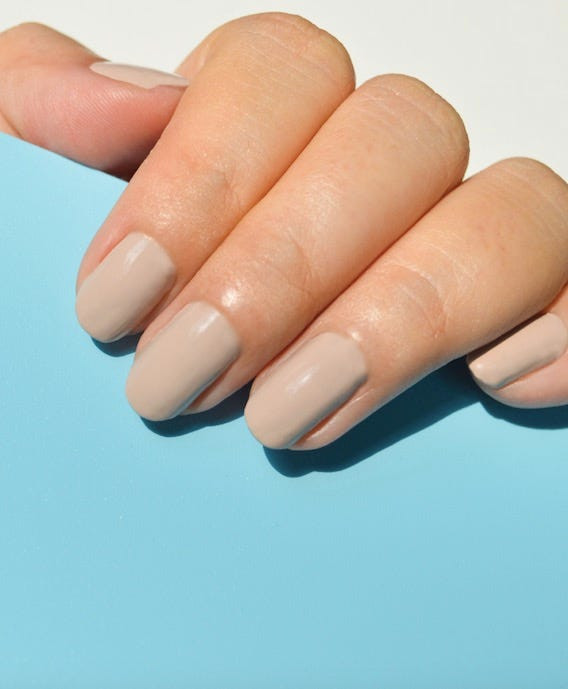 None Opaque Light Beige Glossy Squares None Opaque Light Beige Glossy Squares — Beige Nails 2027