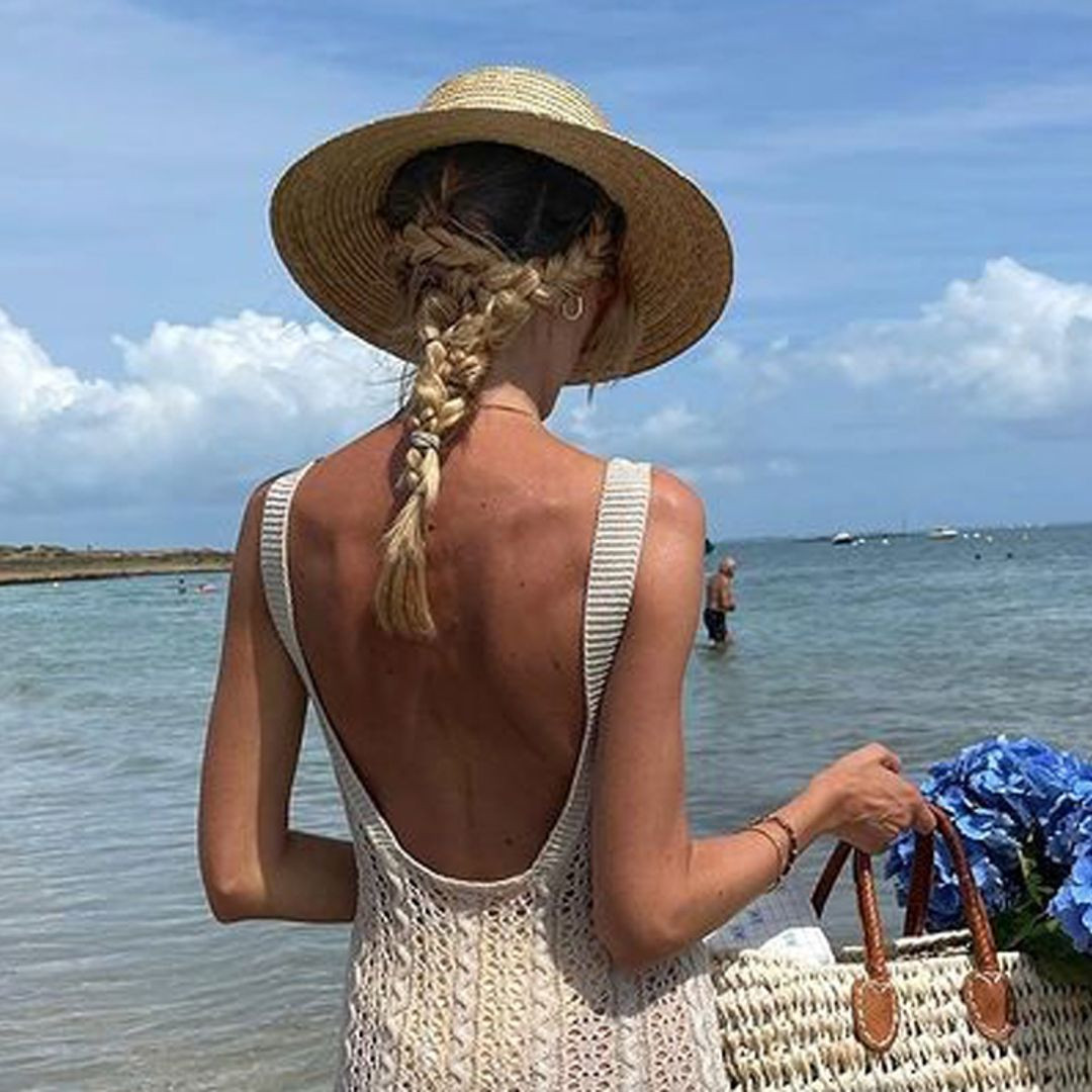 Light Blonde Dutch Braids With Hat Light Blonde Dutch Braids With Hat — Cruise Hairstyles 2027