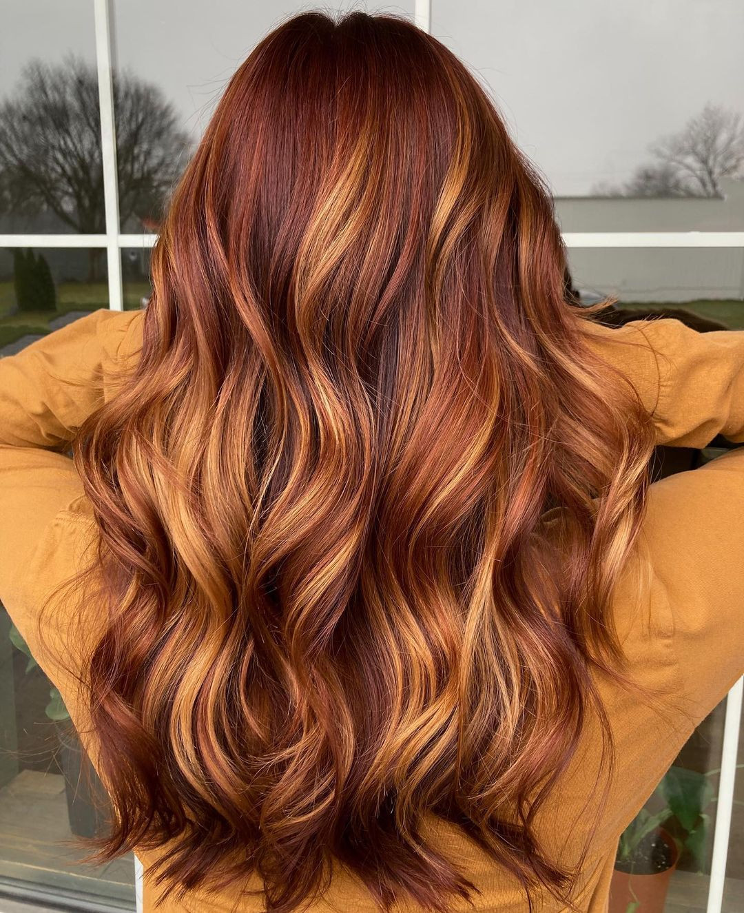 Back View Visual Idea Back View Visual Idea — Natural Red Hair 2027