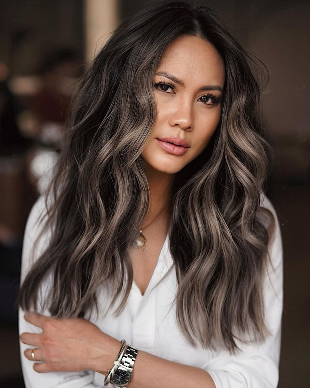Caramel And Ash Blonde Highlights Visual Idea Caramel And Ash Blonde Highlights Visual Idea — Candlelit Brunette 2027