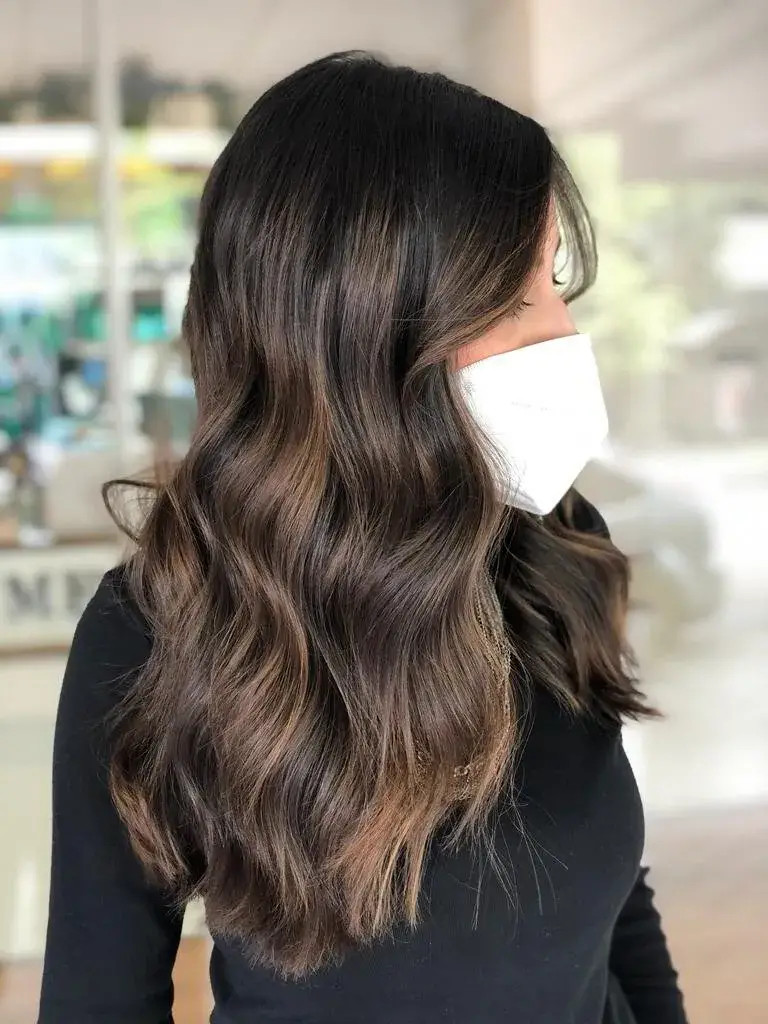 Side View Visual Idea — Highlights on Dark Hair 2027