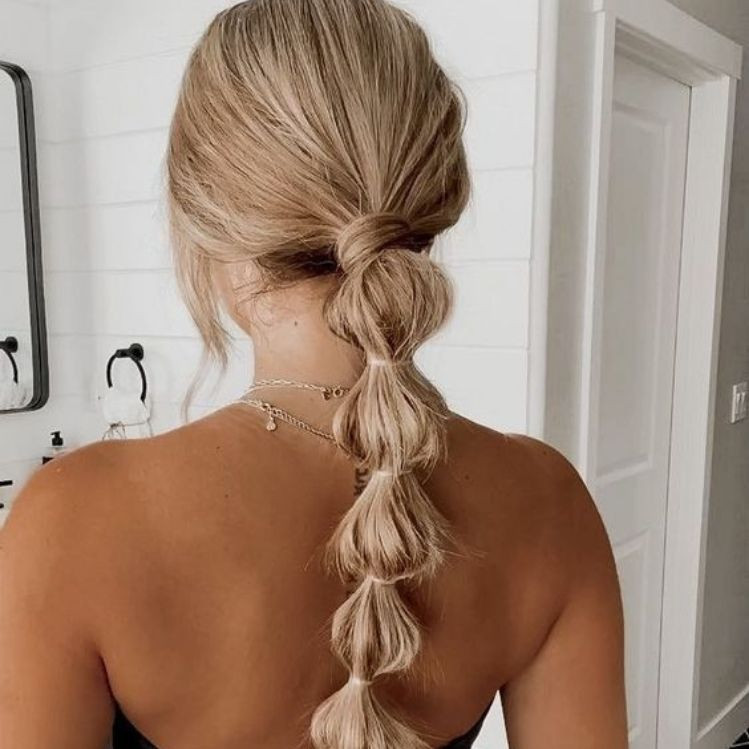 Fine Hair Bubble Ponytail Style — Easy Updos 2027