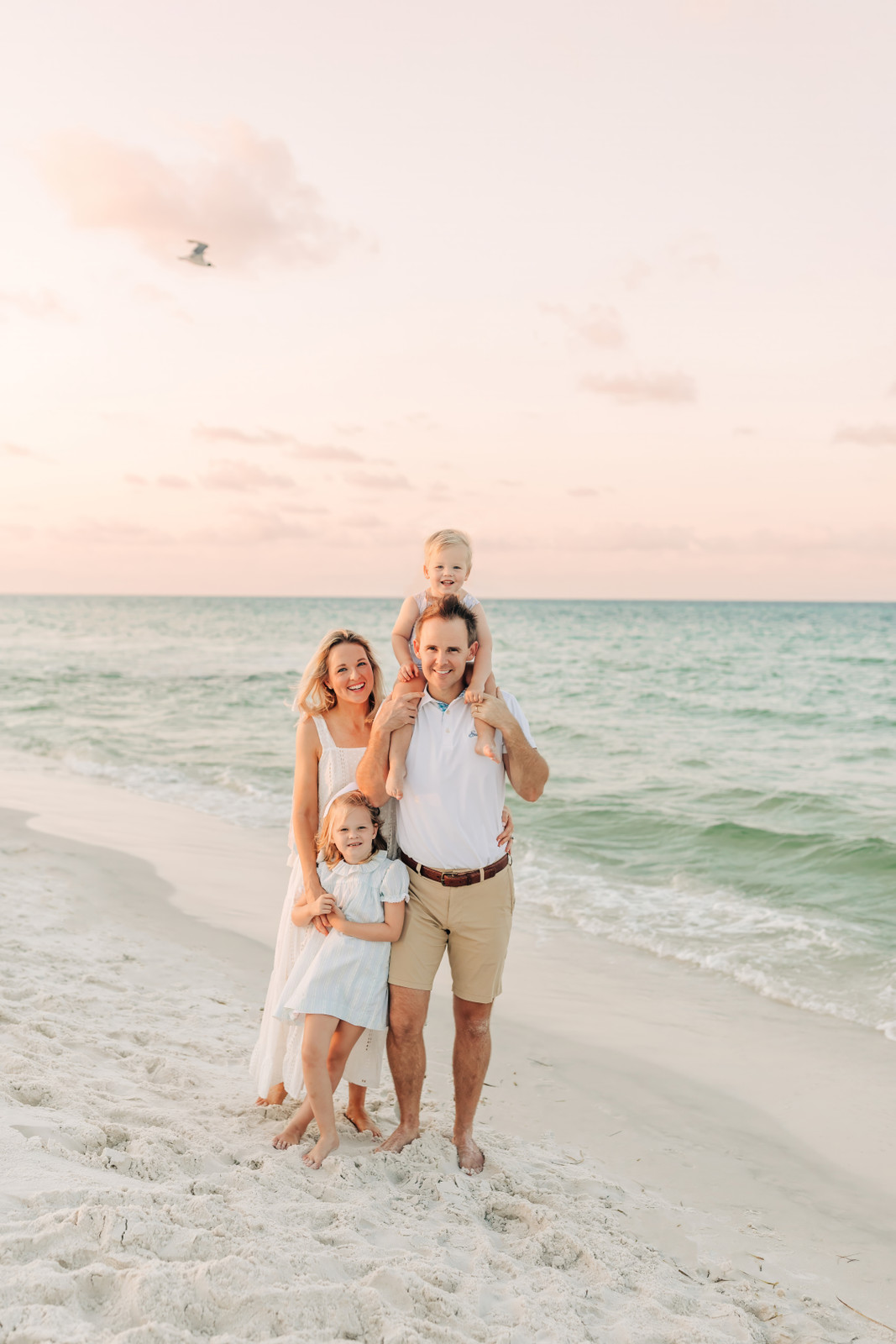 Lightweight Cotton Or Linen Flowing White Maxi Dress for a Coordinated Beach Family Photo Lightweight Cotton Or Linen Flowing White Maxi Dress for a Coordinated Beach Family Photo — Family Photo Outfits Beach 2027