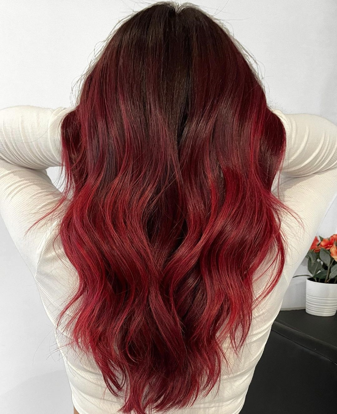 Mid-Back Visual Idea Mid-Back Visual Idea — Mulled Wine Hair 2027