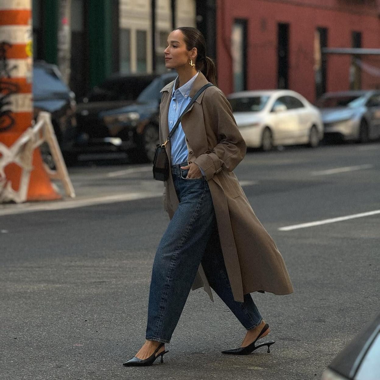 Casual Everyday Outfit Idea Casual Everyday Outfit Idea — Slingback Heels Outfits 2027