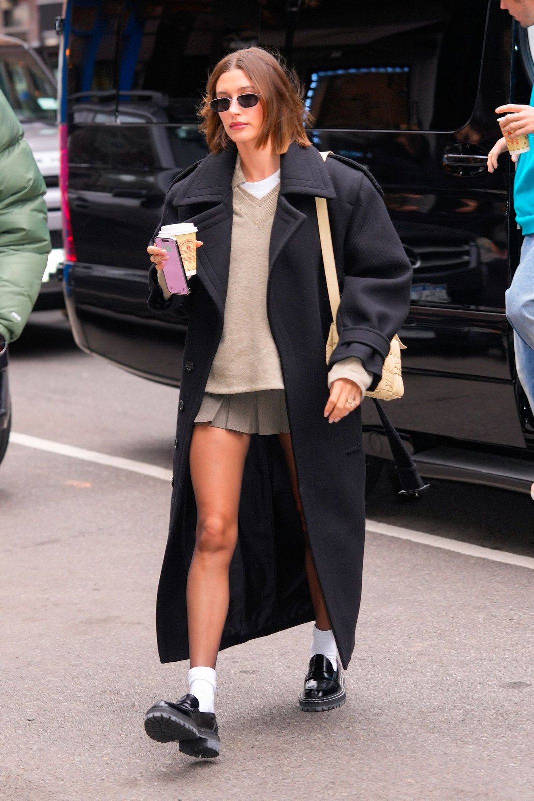 Preppy Layers: Sweater Vest, Mini Skirt, and Chunky Loafers — Chunky Loafers Outfits 2027
