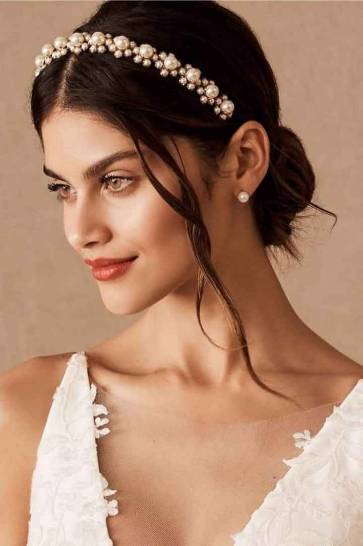 Loose Bun With Face-Framing Tendrils & Pearl Band Loose Bun With Face-Framing Tendrils & Pearl Band — Pearl Headband Hairstyles 2027