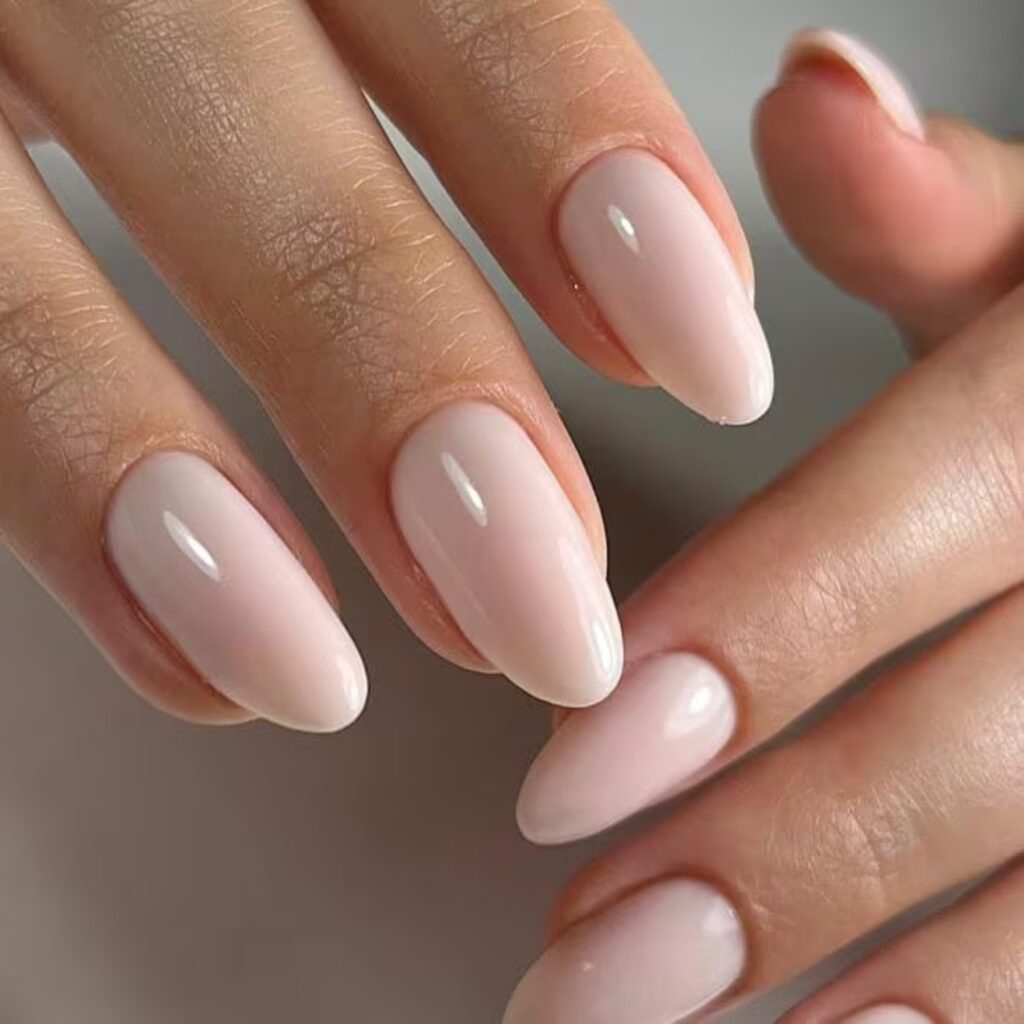 Milky Pale Pink Glossy Milky Pale Pink Glossy — Coachella Nails 2027