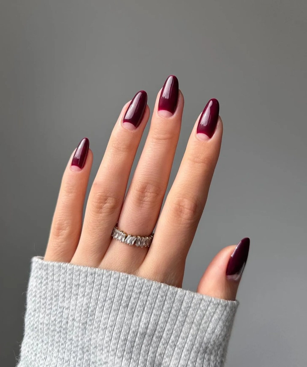 Sheer Nude French Geometric Accents Sheer Nude French Geometric Accents — Simple Winter Nails 2027