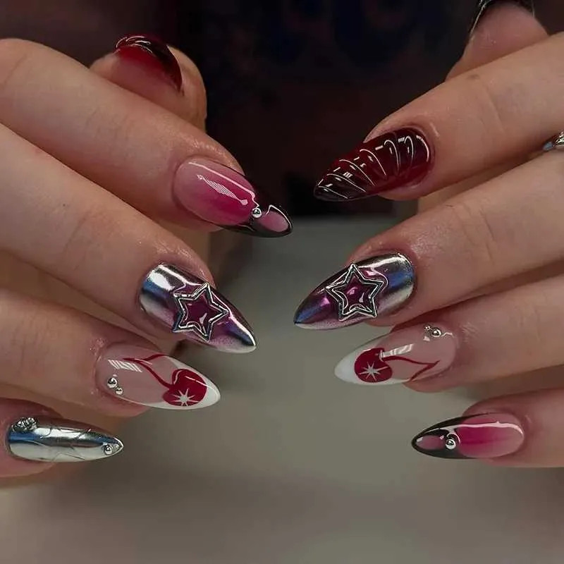 Clean Lines Well-Executed 3D Elements Visual Idea Clean Lines Well-Executed 3D Elements Visual Idea — Y2K Nails 2027