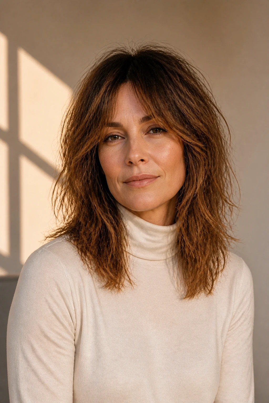 Medium Brown With Subtle Highlights Visual Idea Medium Brown With Subtle Highlights Visual Idea — Shag Haircut 2027