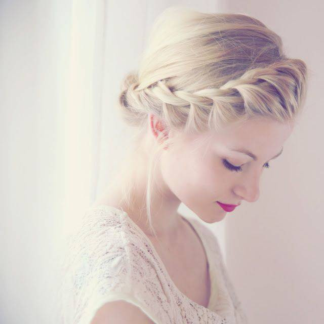 Braided Updo Visual Idea Braided Updo Visual Idea — Winter Wedding Hairstyles 2027