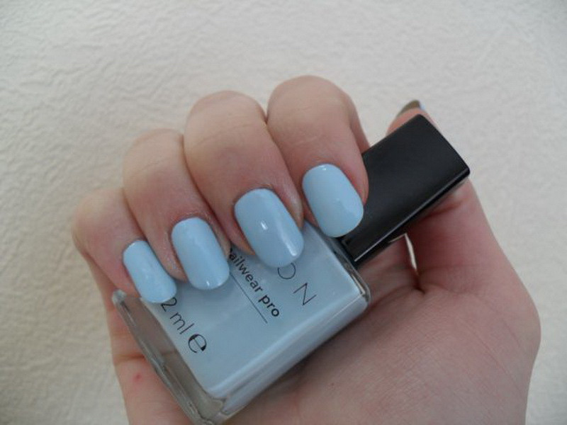 Visual Idea — The Polish Is Glossy And Evenly Applied Visual Idea — The Polish Is Glossy And Evenly Applied — Modest Nails 2027