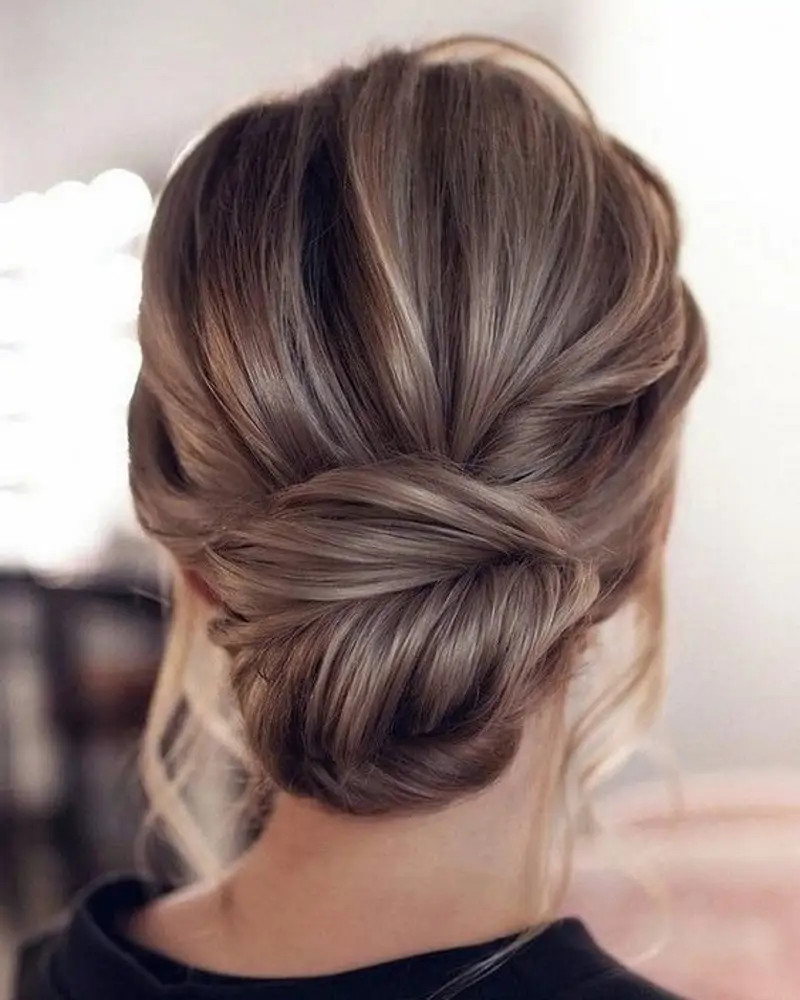 Textured Ash Blonde Twist — Wedding Guest Updos 2027