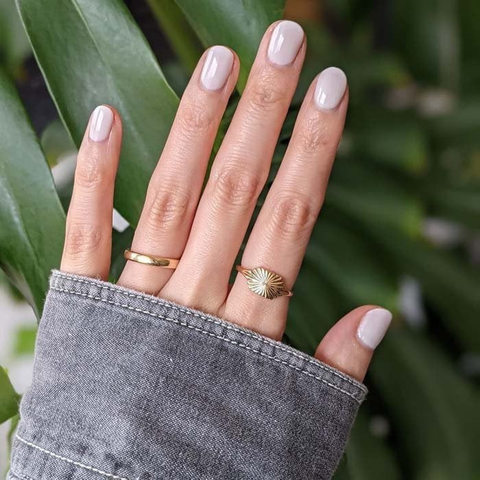 Milky Slightly Sheer Glossy Visual Idea Milky Slightly Sheer Glossy Visual Idea — Pastel Nails 2027 for Pale Skin