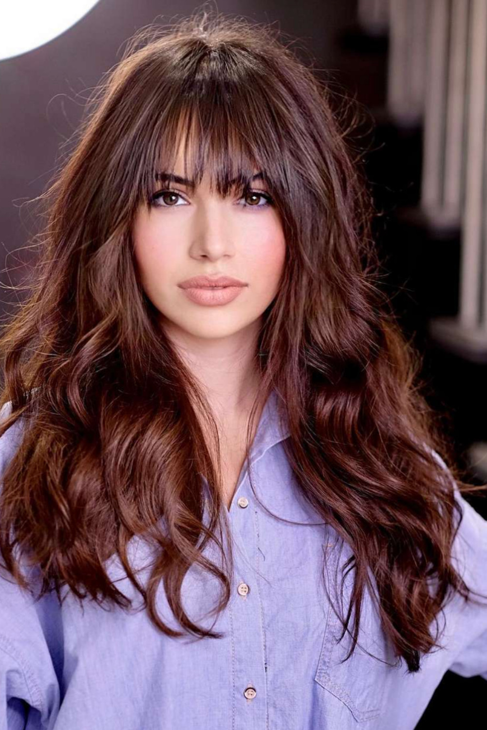 Full Bangs Visual Idea Full Bangs Visual Idea — Bangs 2027 for Thick Hair