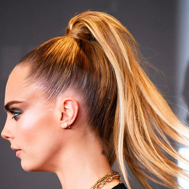 Blonde With Highlights Visual Idea Blonde With Highlights Visual Idea — Prom Ponytail Hairstyles 2027