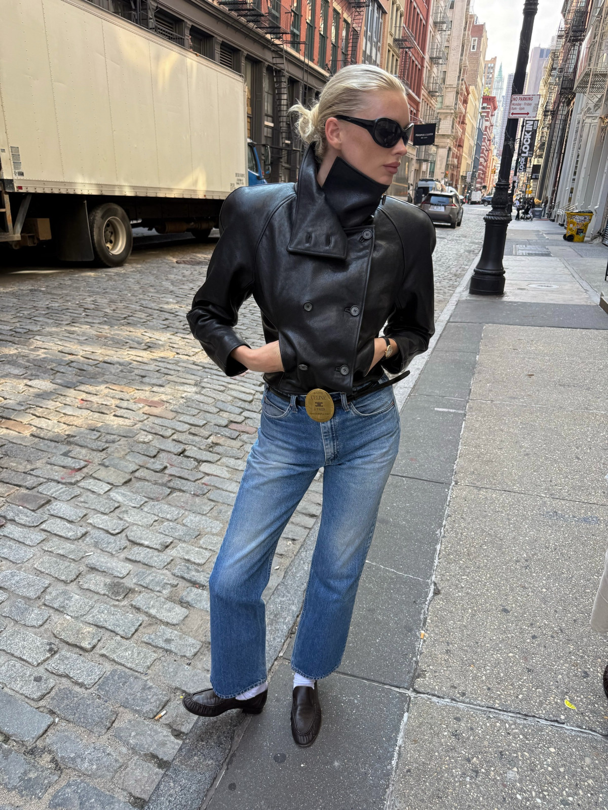 Leather Jacket and Loafers: The Quintessential Urban Street Style Leather Jacket and Loafers: The Quintessential Urban Street Style — Urban Outfitters Outfits 2027
