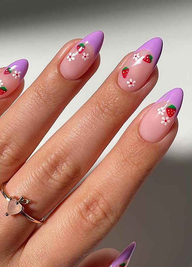 Summer Visual Idea Summer Visual Idea — Floral Acrylic Nails 2027