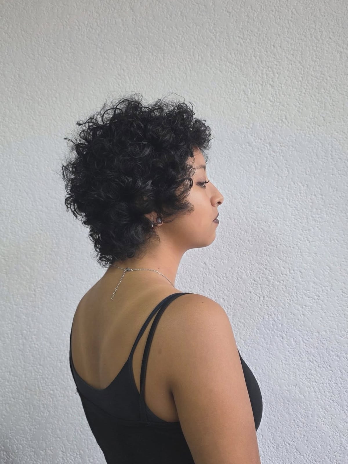 Textured Black Curly Crop Textured Black Curly Crop — 3B Curly Hairstyles 2027