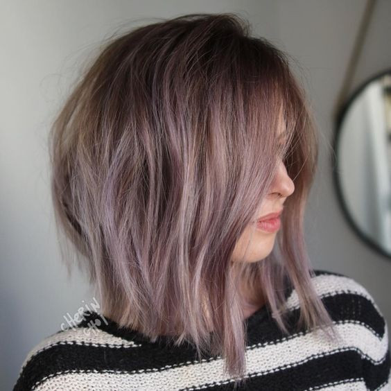Chin-Length Visual Idea Chin-Length Visual Idea — Lavender Hair 2027
