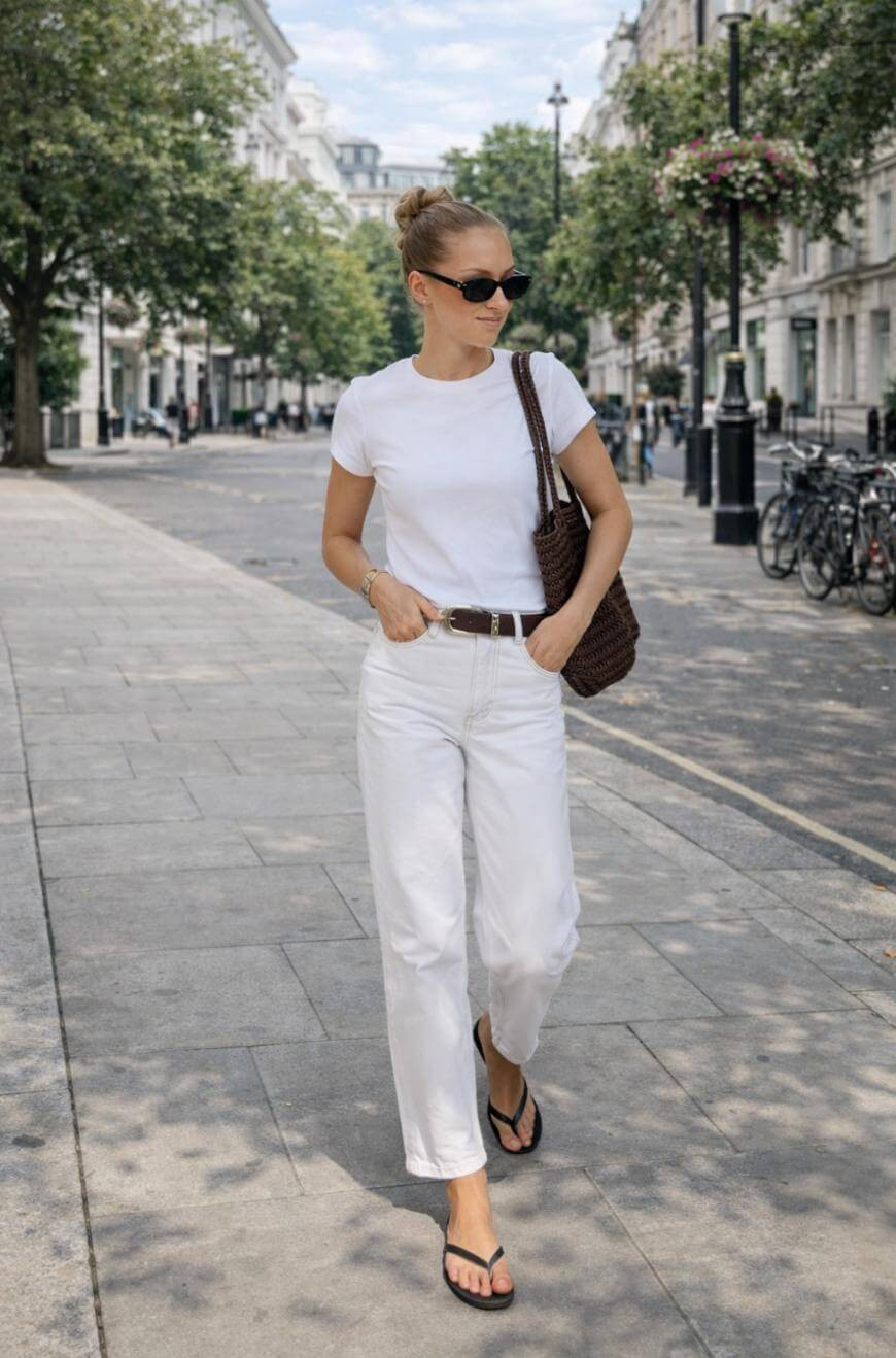 Effortless White on White: A Clean Canvas for Urban Exploration Effortless White on White: A Clean Canvas for Urban Exploration — Urban Outfitters Outfits 2027