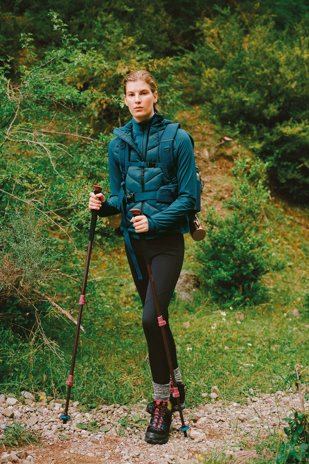 Sleek Blonde Hiking Ponytail — Hiking Hairstyles 2027