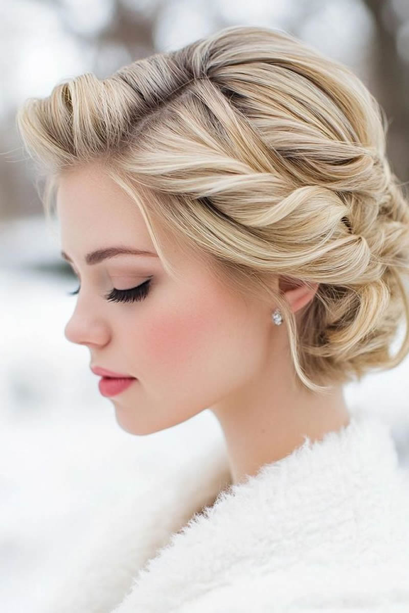Medium Visual Idea Medium Visual Idea — Winter Wedding Hairstyles 2027