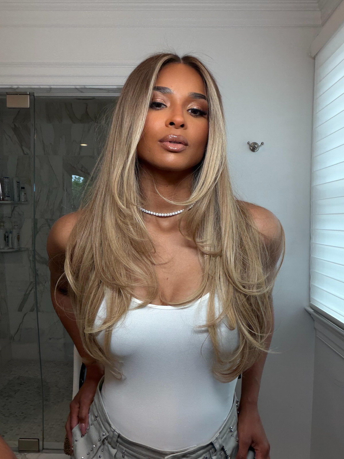 Cool Ash Blonde With Voluminous Blowout Cool Ash Blonde With Voluminous Blowout — Beach Blonde Hair 2027