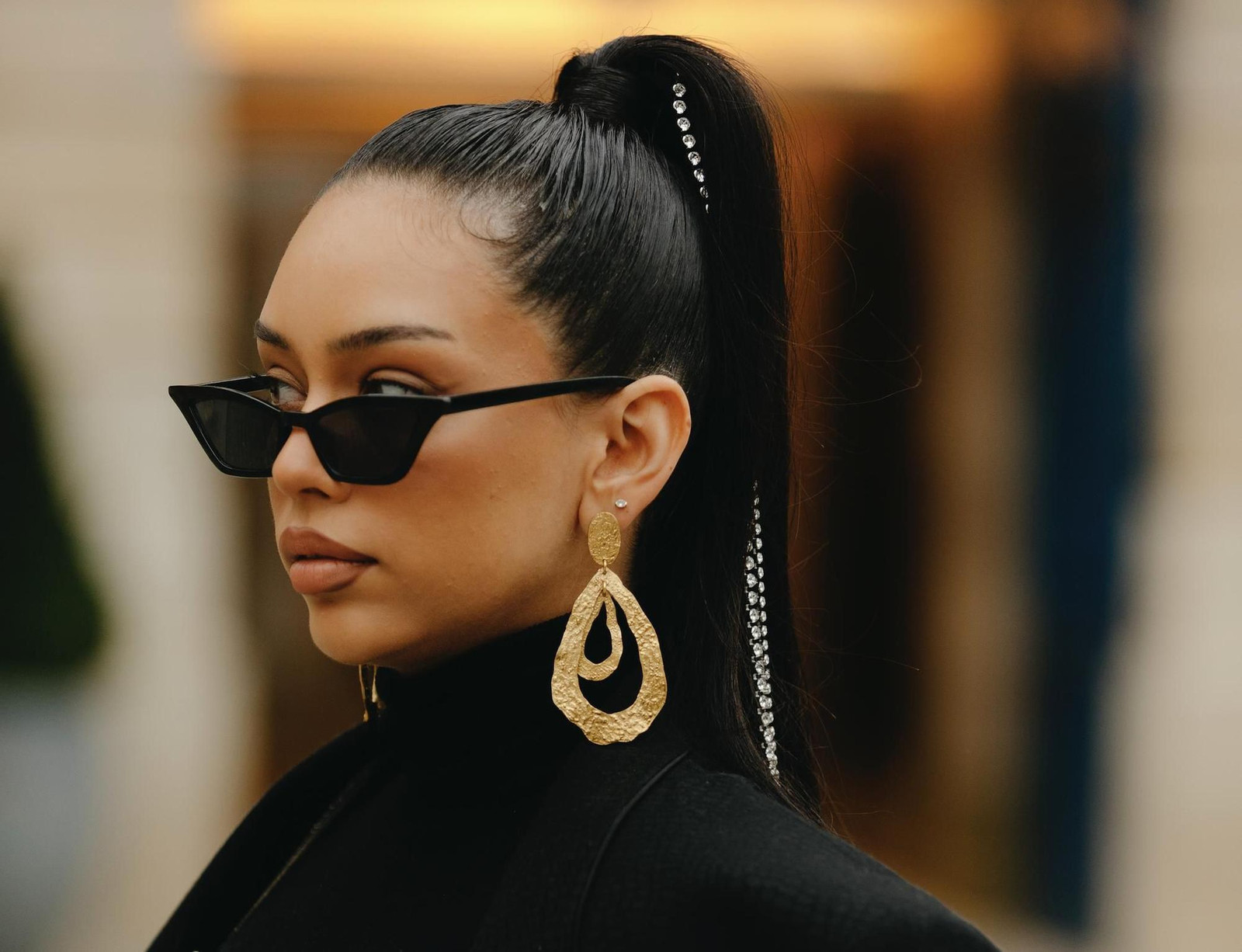 Black With Subtle Highlights Visual Idea Black With Subtle Highlights Visual Idea — Easy Ponytail Hairstyles 2027
