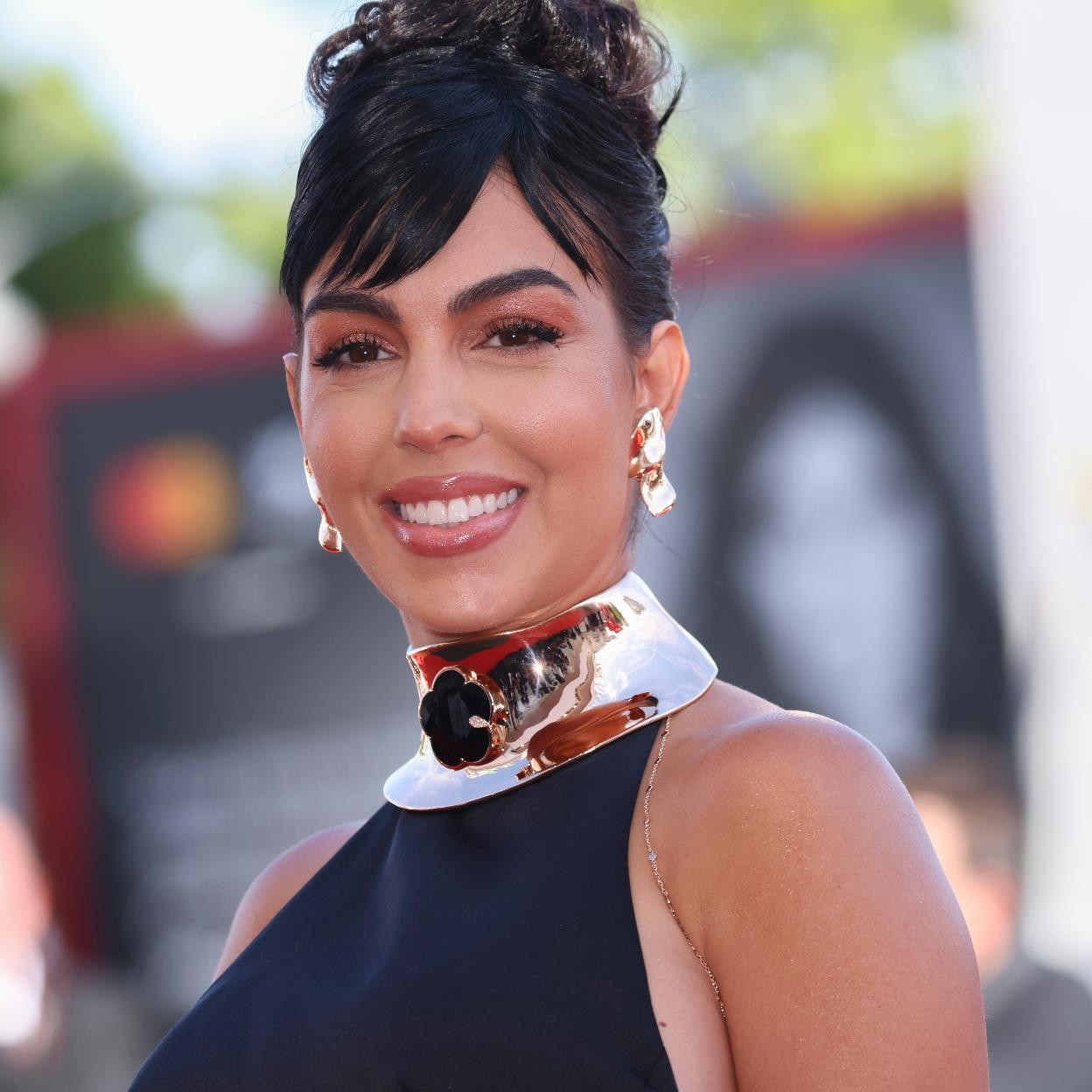 Elegant Updo With Wispy Side Sweeps Elegant Updo With Wispy Side Sweeps — Side Swept Bangs 2027