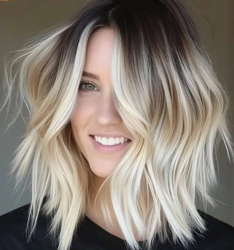 Collarbone Visual Idea Collarbone Visual Idea — Ash Blonde Hair 2027