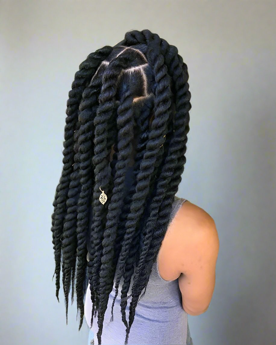 Jumbo Kinky Twists With Geometric Parts Jumbo Kinky Twists With Geometric Parts — Kinky Twists 2027