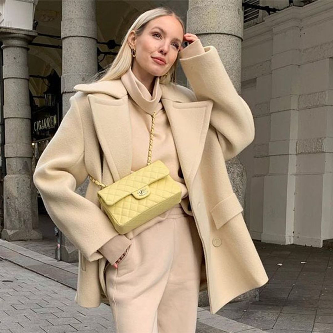 Cozy Cream Ensemble: Oversized Wool Coat and Relaxed Knitwear — Vanilla Girl Outfits 2027