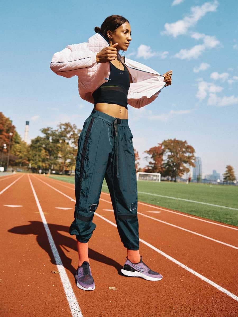 Vibrant Pink Quilted Jacket for Cool-Weather Runs Vibrant Pink Quilted Jacket for Cool-Weather Runs — Running Outfits for Women 2027