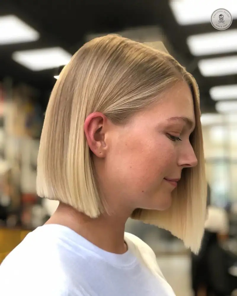 Sleek Blunt Bob Ash Blonde Balayage Sleek Blunt Bob Ash Blonde Balayage — Balayage on Thin Hair 2027
