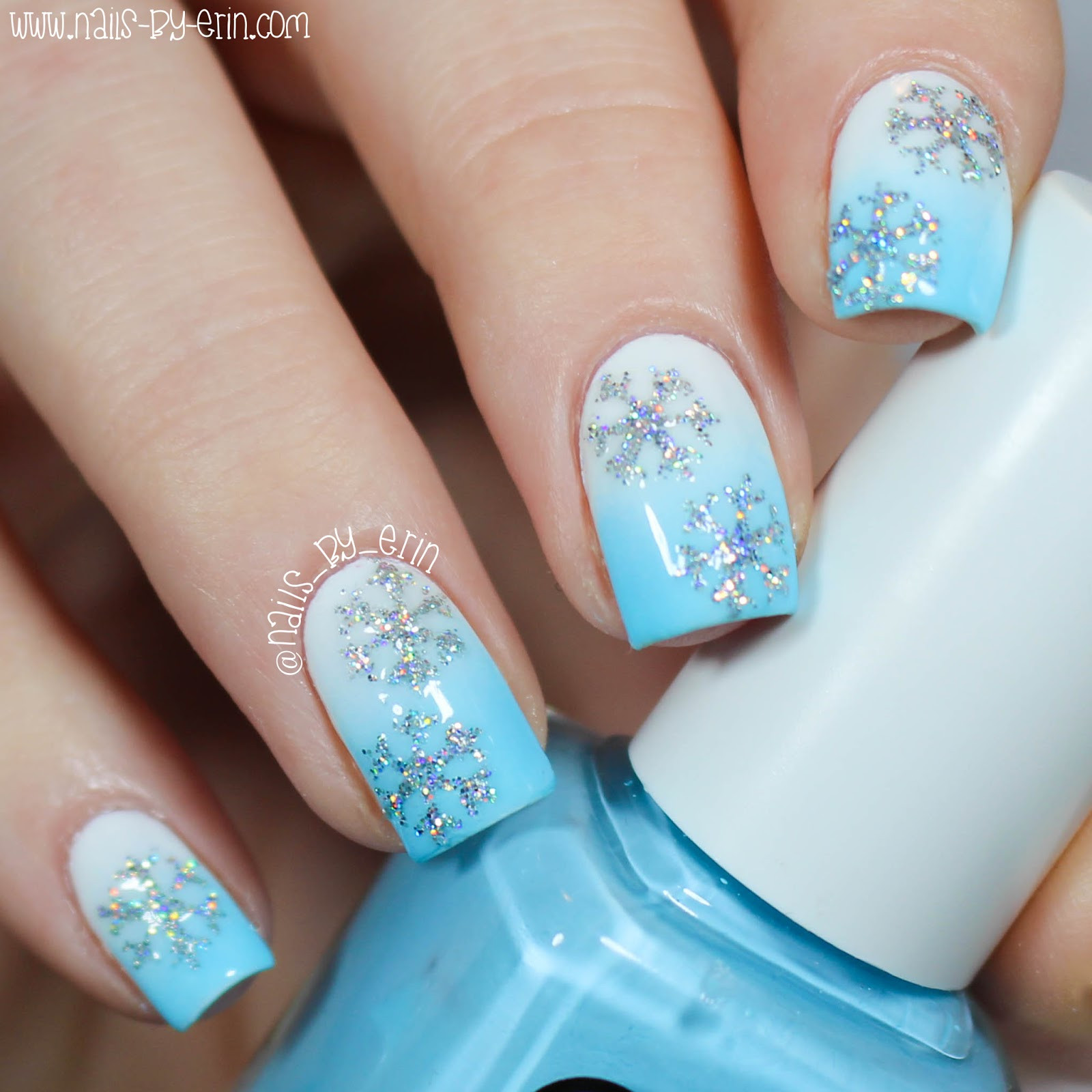 Glossy Base Dense Glitter Visual Idea Glossy Base Dense Glitter Visual Idea — Winter Glitter Nails 2027