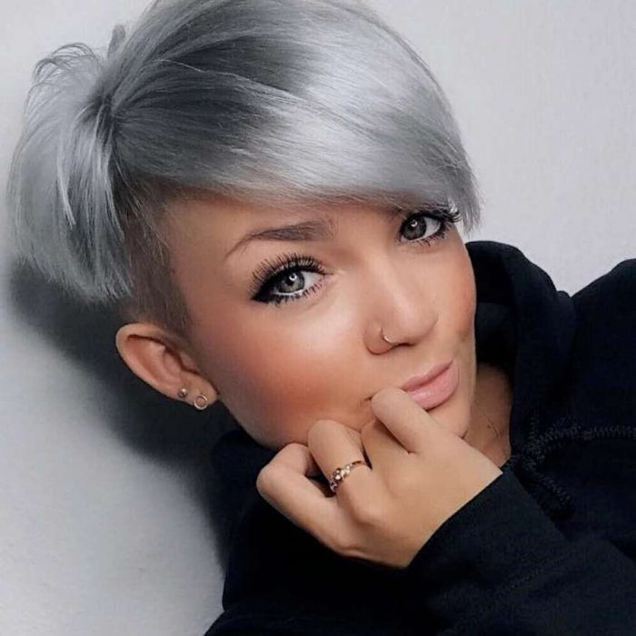 Natural Silver Grey With Dark Undertones Visual Idea — Gray Hair Color 2027
