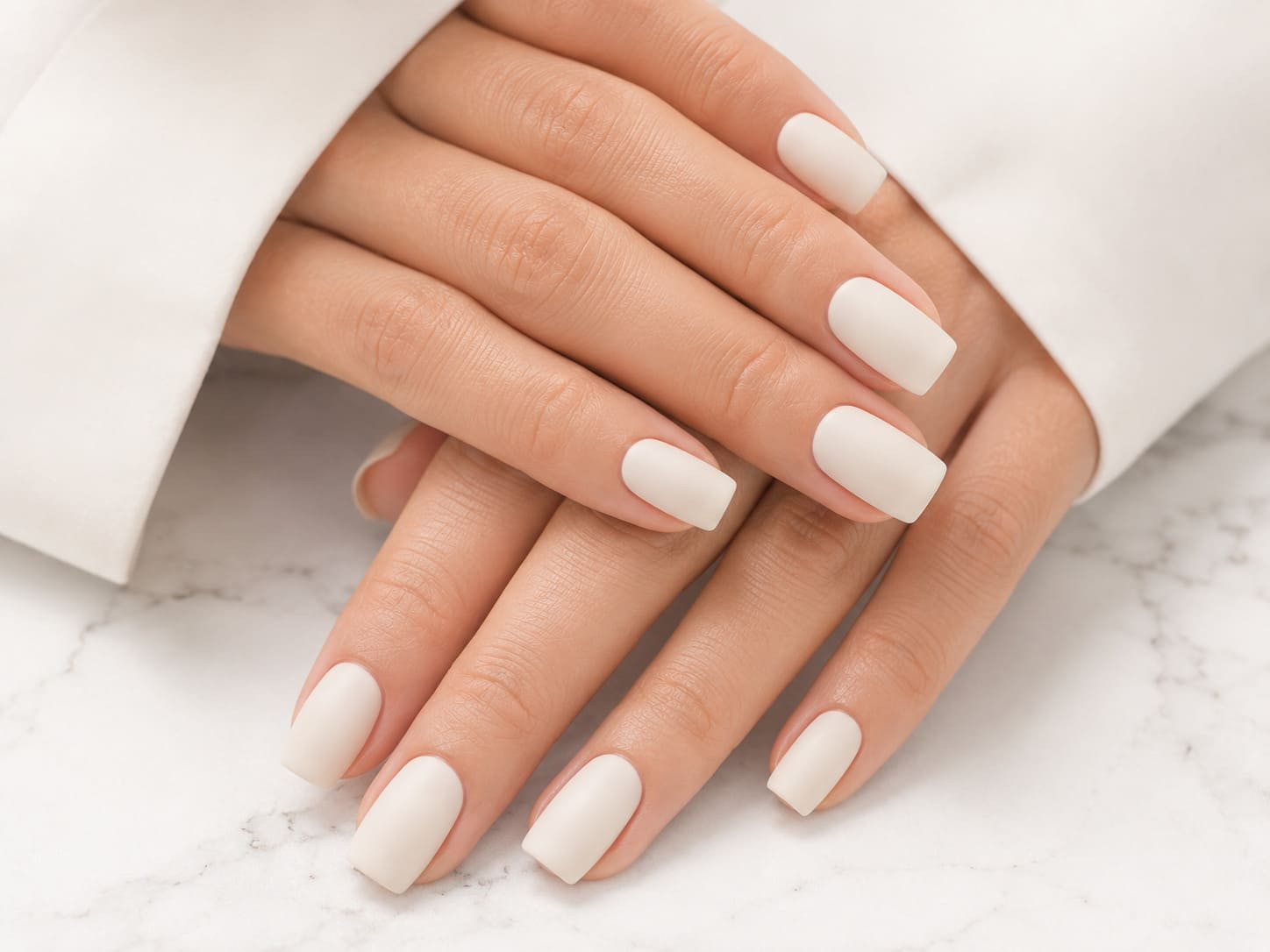 Matte Visual Idea Matte Visual Idea — Square Nails 2027