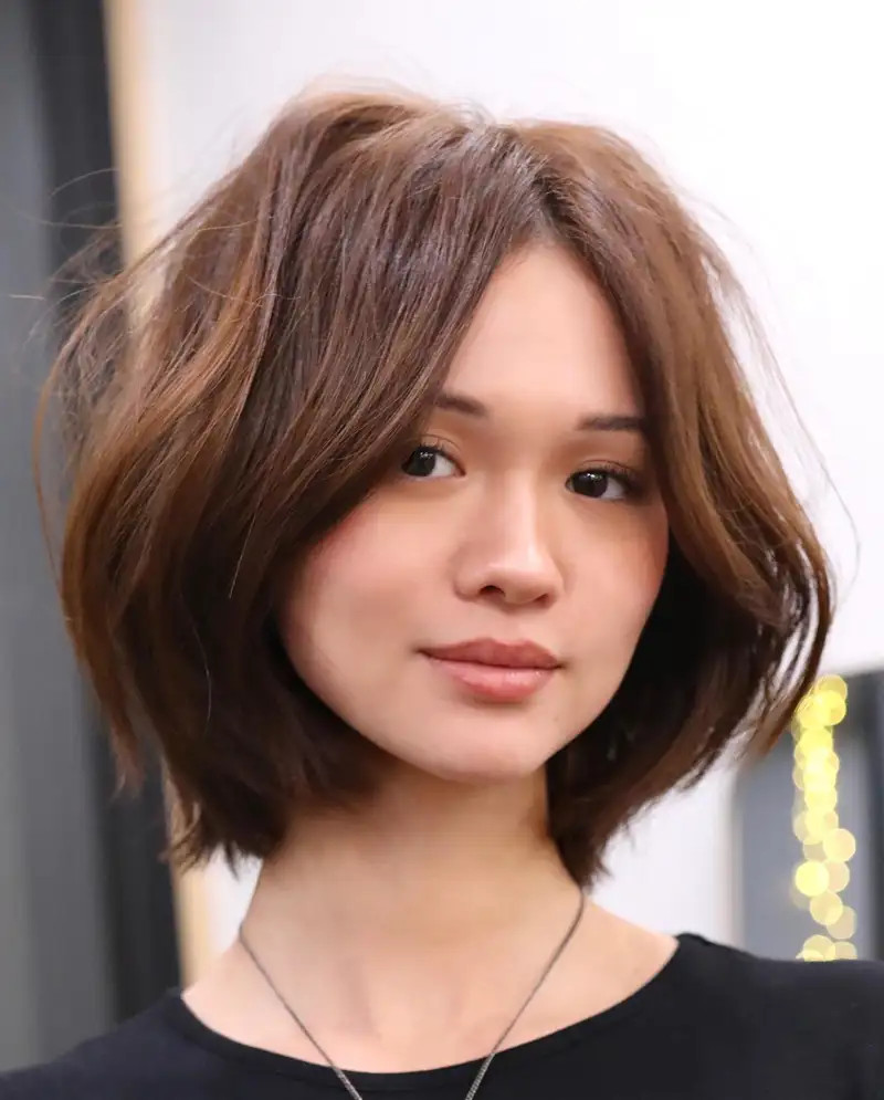 Blunt Cut Bob With Blunt Bangs Blunt Cut Bob With Blunt Bangs — Straight Hair Hairstyles 2027