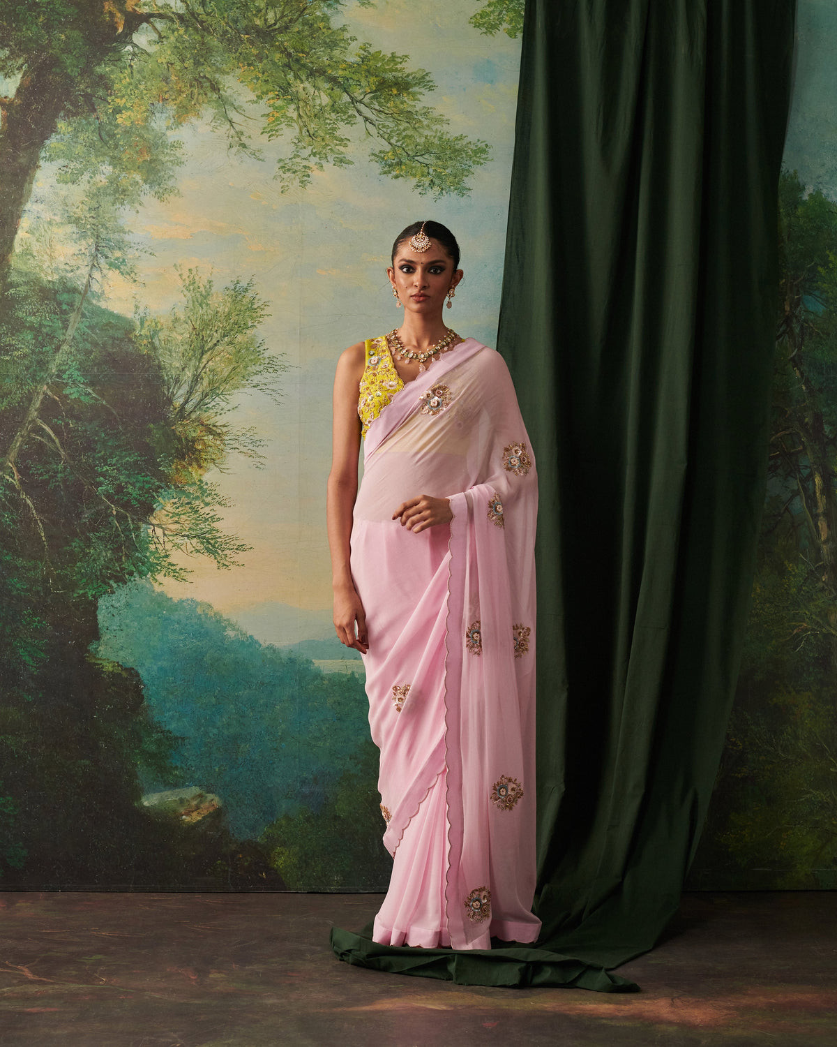 Cultural Elegance: Embroidered Saree for a Festive Anniversary Cultural Elegance: Embroidered Saree for a Festive Anniversary — Anniversary Outfits 2027