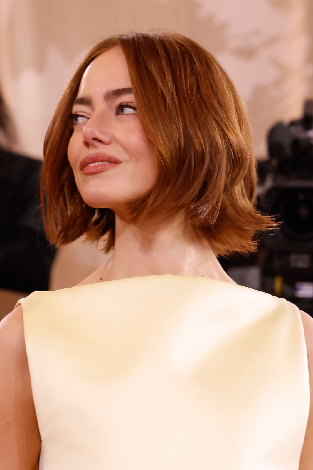 Smooth Auburn Chin Bob — Hairstyles 2027 for Short Hair