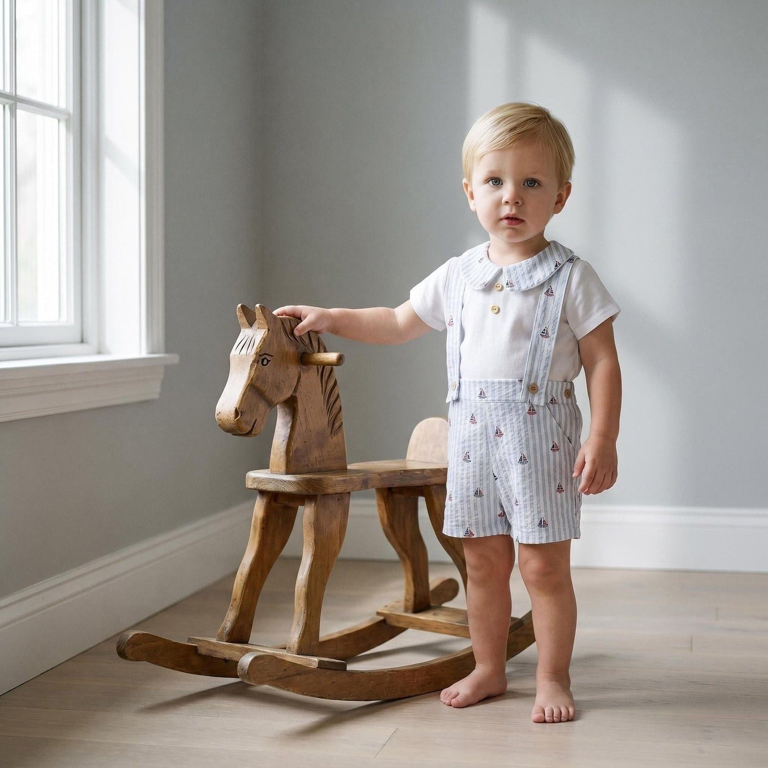 Nautical Stripes and Suspenders for Summer Fun Nautical Stripes and Suspenders for Summer Fun — Baby Outfits 2027