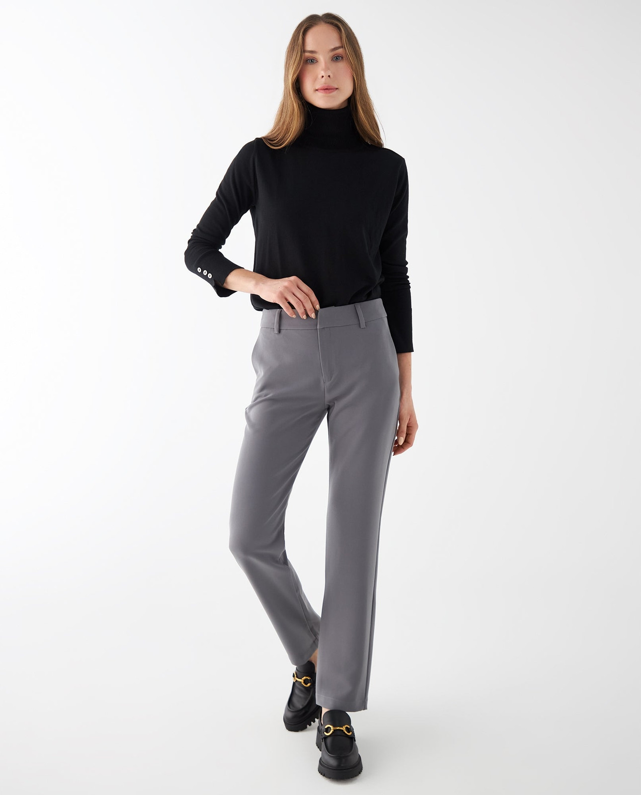 Sophisticated Black Turtleneck and Wide-Leg Trousers Sophisticated Black Turtleneck and Wide-Leg Trousers — Business Formal Outfits 2027