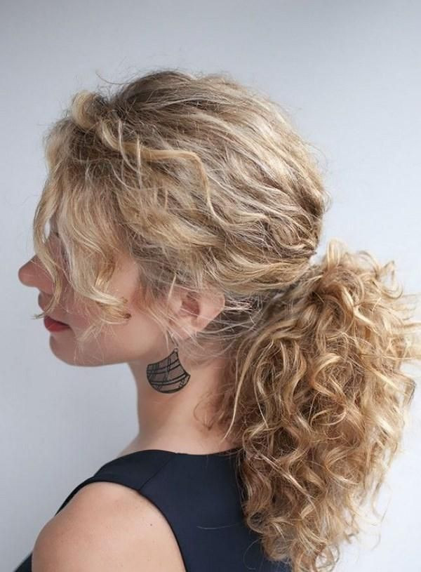 Mid-Back High Ponytail With Voluminous Curls — Prom Hairstyles 2027 for Curly Hair