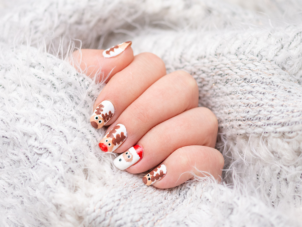 Cute Reindeer Face Designs Visual Idea Cute Reindeer Face Designs Visual Idea — Christmas Nails 2026