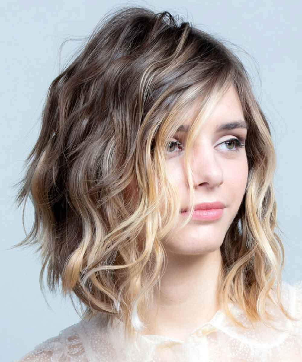 Dark Base With Blonde Balayage Visual Idea Dark Base With Blonde Balayage Visual Idea — Wavy Haircuts 2027